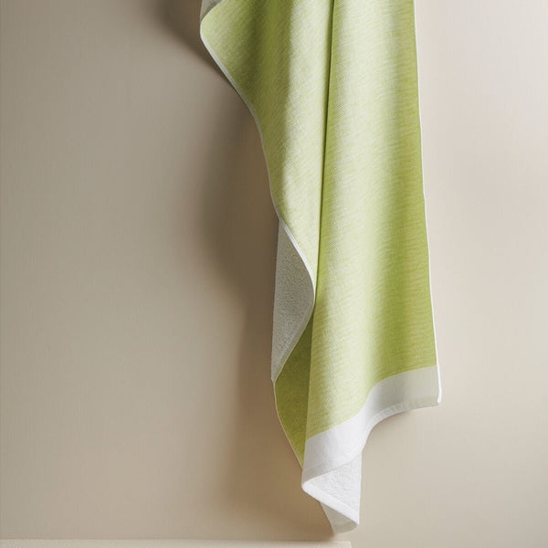 Icing Hammam Terry Bath Towel-Kiwi Icing | Verified Sustainable Bath Linens on Brown Living™
