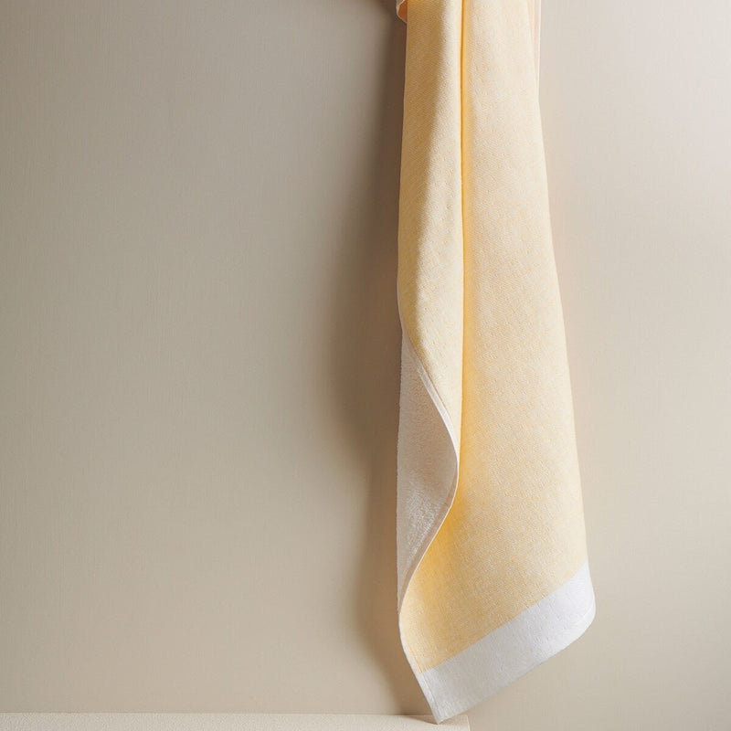 Icing Hammam Terry Bath Towel-Melon Icing | Verified Sustainable Bath Linens on Brown Living™