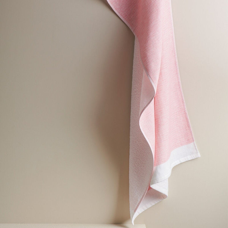 Icing Hammam Terry Bath Towel-Peach Icing | Verified Sustainable Bath Linens on Brown Living™