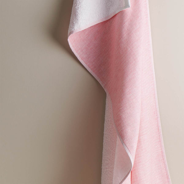 Icing Hammam Terry Bath Towel-Peach Icing | Verified Sustainable Bath Linens on Brown Living™