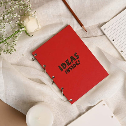 Ideas Inside - Refillable Notebook | Verified Sustainable by Brown Living™