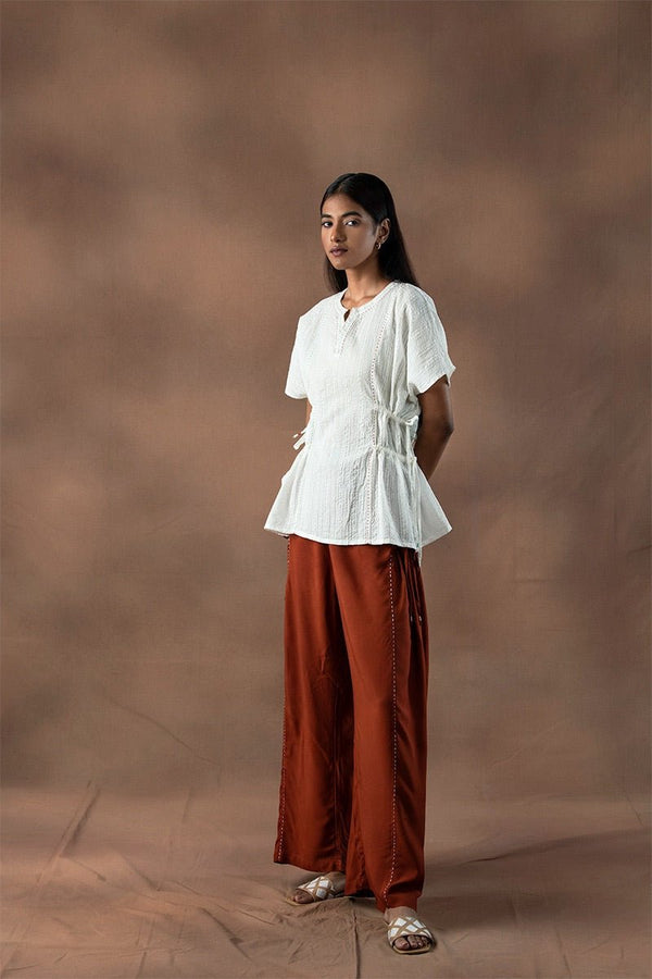 Buy Inaayat Organic Cotton Kaftan Top | Shop Verified Sustainable Products on Brown Living