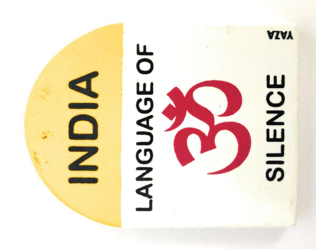 India Om Magnet | Verified Sustainable by Brown Living™