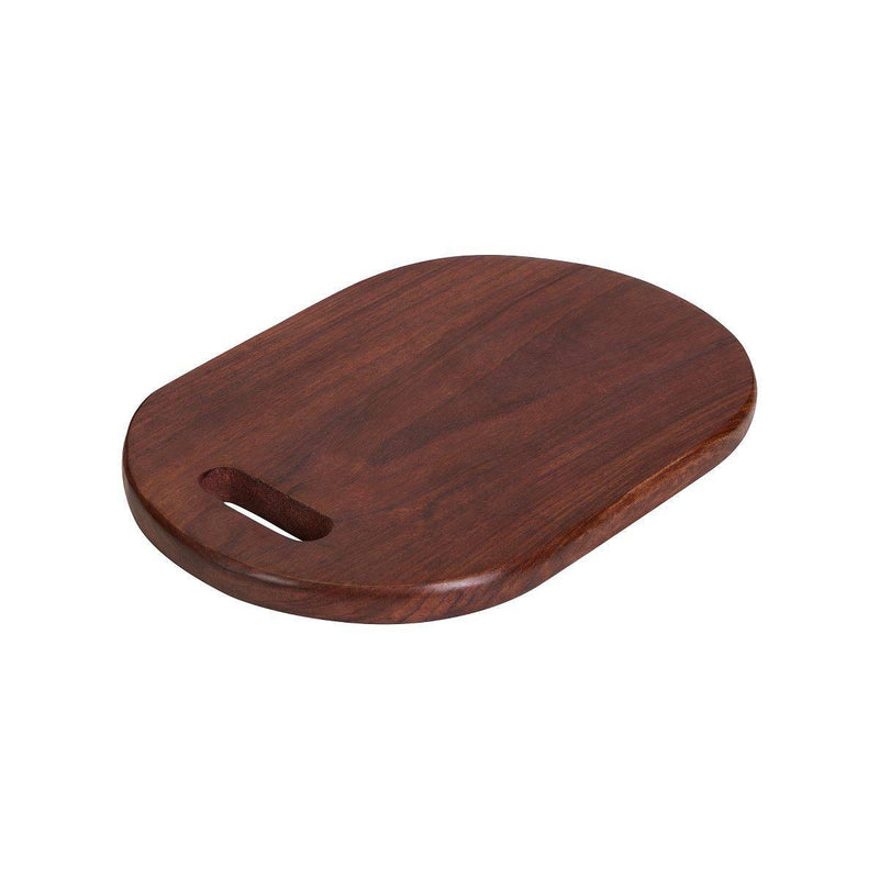 Buy Indian Rosewood or Sheesham Chopping Board Large - 15x9.5" - Oval or Rectangular - Wooden | Shop Verified Sustainable Products on Brown Living