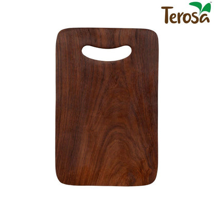 Indian Rosewood or Sheesham Chopping Board Std - 12"x8" - Wooden | Verified Sustainable by Brown Living™