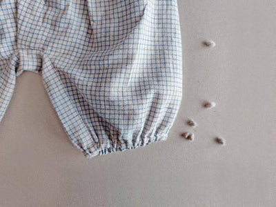 Indigene Vintage Jumpsuit - Blue – Kids Rompers on Brown Living™. SKU: 067 - 03616 - C1BDRIC0B06TB. Img 4.