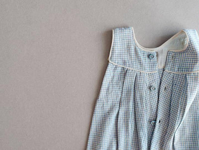 Indigene Vintage Jumpsuit - Blue – Kids Rompers on Brown Living™. SKU: 067 - 03616 - C1BDRIC0B06TB. Img 3.