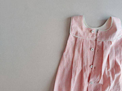 Indigene Vintage Jumpsuit - Red | Verified Sustainable by Brown Living™