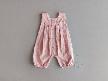 Indigene Vintage Jumpsuit - Red | Verified Sustainable by Brown Living™