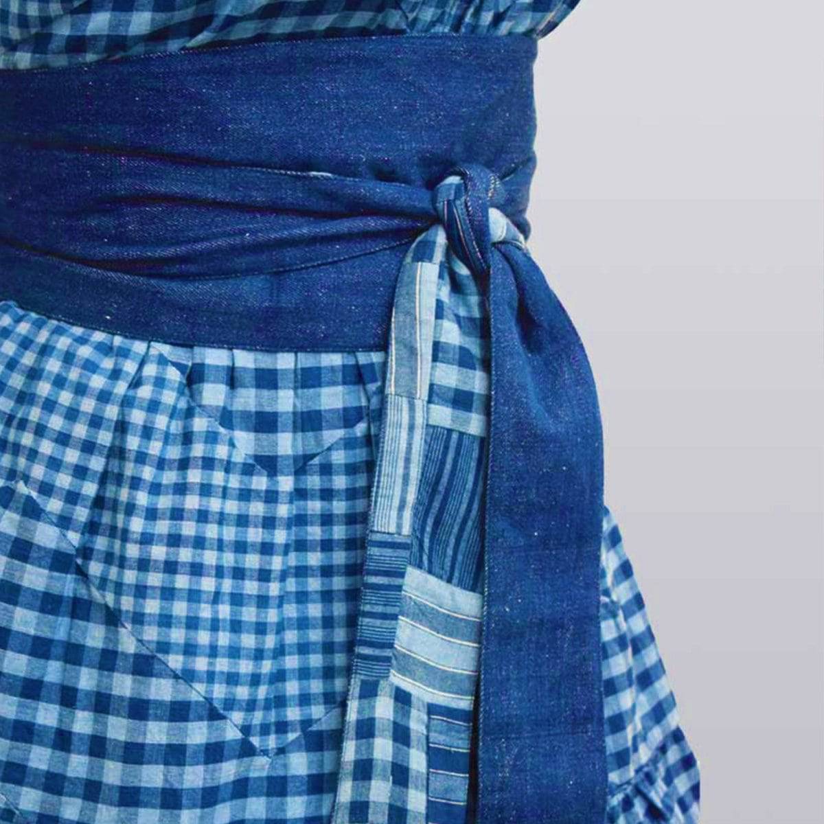 Indigo Handloom Bandeau – Womens Belt by Sonica Sarna available on Brown Living™. Free Size . SKU: 274 - 14253 - SSD - 184. Img 3.