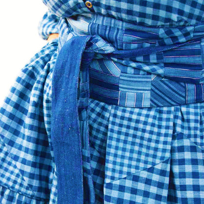 Indigo Handloom Bandeau – Womens Belt by Sonica Sarna available on Brown Living™. Free Size . SKU: 274 - 14253 - SSD - 184. Img 2.