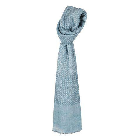 Buy Indigo Handwoven Cotton Stole | Shop Verified Sustainable Womens Scarf on Brown Living™