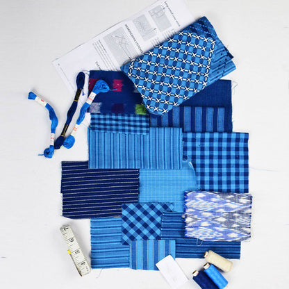 Indigo Mending Kit – Womens Accessories by Sonica Sarna available on Brown Living™. Indigo combo . SKU: 274 - 14186 - SSD - 221. Img 4.