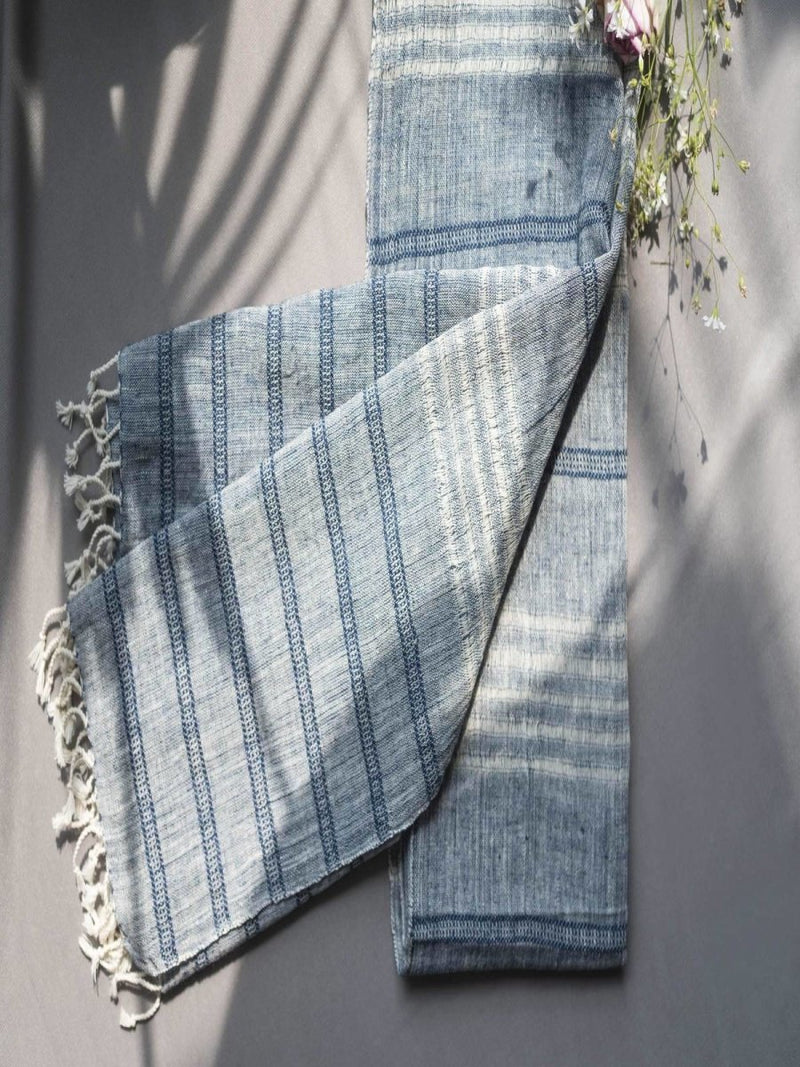Buy Indigo Organic Kala Cotton Scarf | Shop Verified Sustainable Products on Brown Living