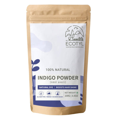 Indigo Powder - 100g | Neel Avuri Natural Hair Dye | Hair Conditioning | Verified Sustainable by Brown Living™