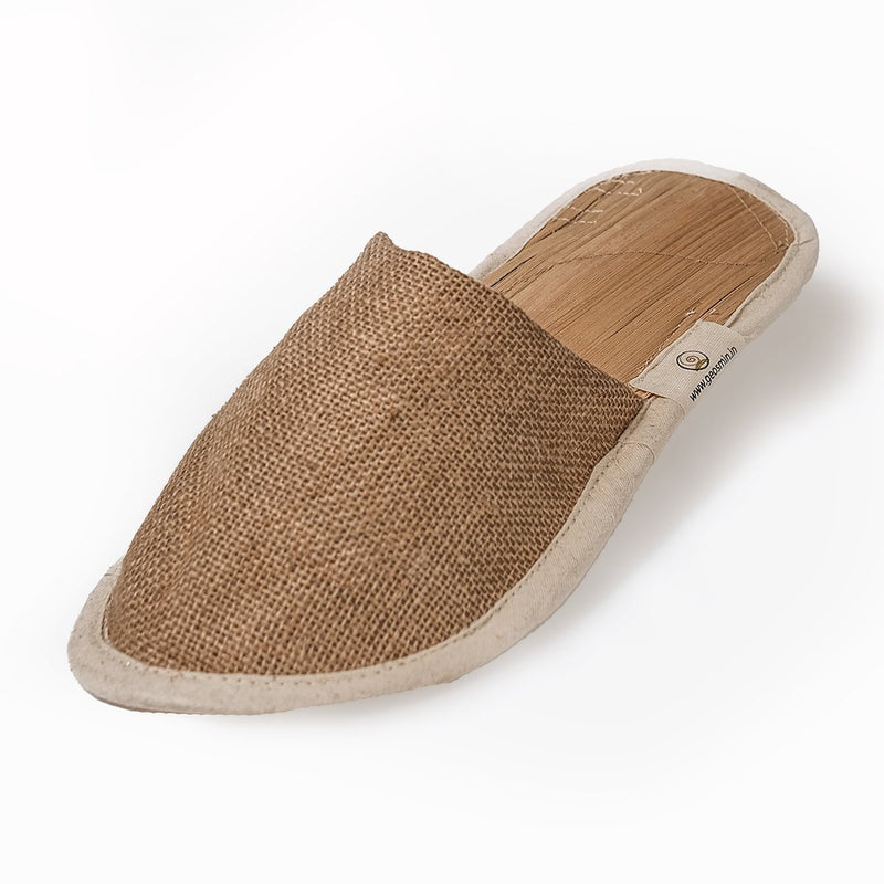 Buy Indoor slippers – Banana Economy Closed Toe Slidders | Shop Verified Sustainable Products on Brown Living