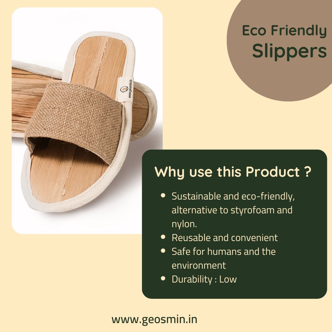 Indoor Slippers – Banana Economy | Open Toe Sliders | Verified Sustainable by Brown Living™