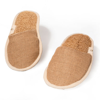 Indoor Slippers – Loofah | Closed Toe Slidders | Verified Sustainable by Brown Living™