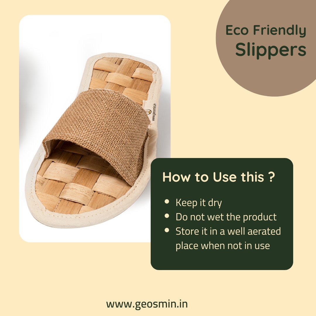 Indoor slippers - Banana Waffle | Open Toe Slidders | Verified Sustainable by Brown Living™