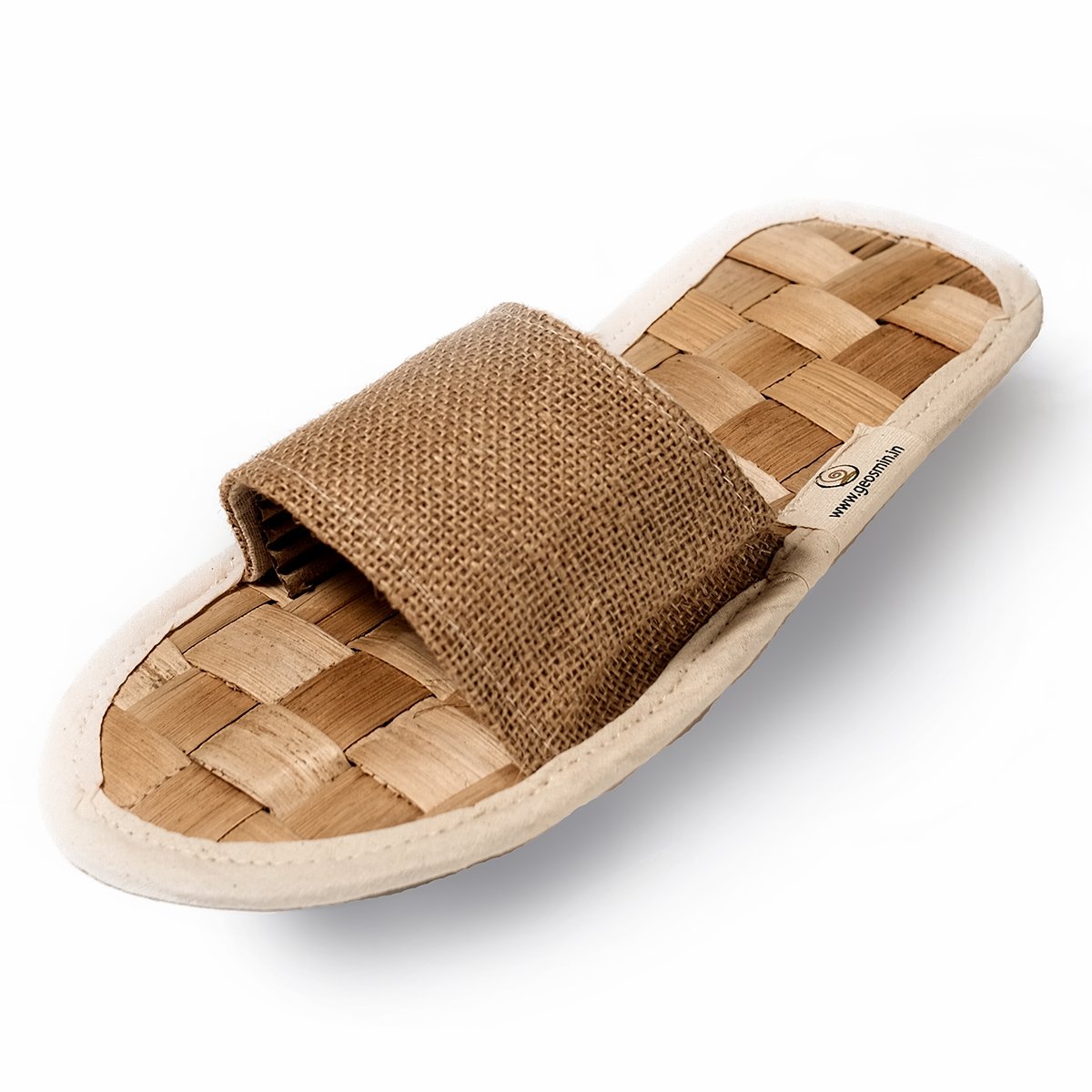 Indoor slippers - Banana Waffle | Open Toe Slidders | Verified Sustainable by Brown Living™