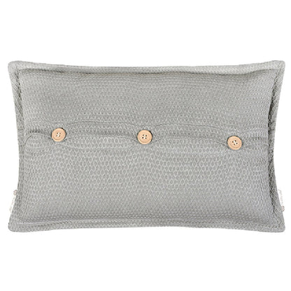 Intertwined Grey Cushion Cover | Verified Sustainable by Brown Living™