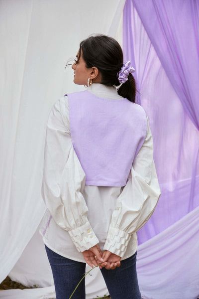 Into The Cold Shirt Set | Organic Cotton Shirt – Womens Shirt on Brown Living™. SKU: TCC - AW22 - 19_24BL6192. Img 5.