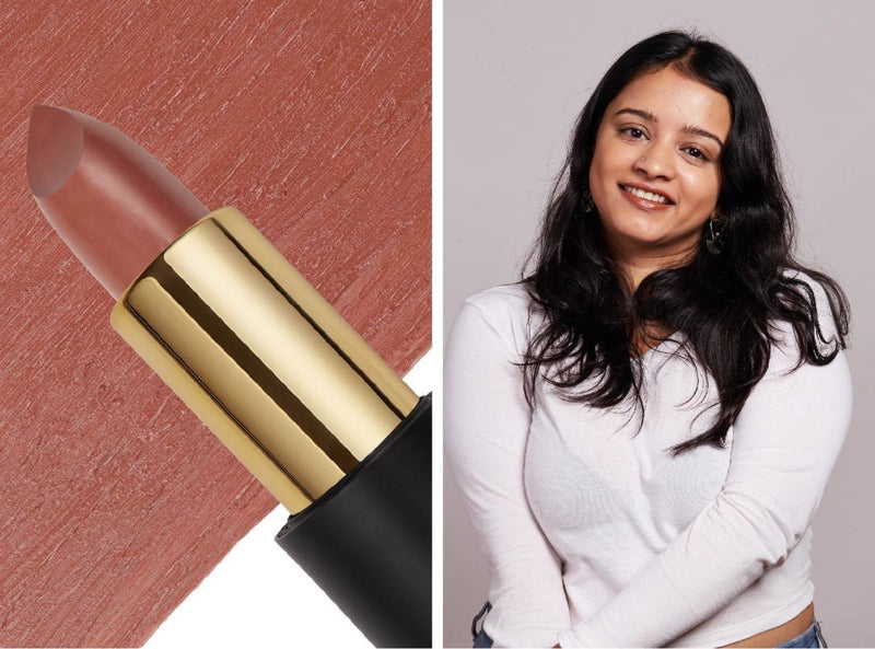 Buy Ira - Brown Nude Lipstick | Shop Verified Sustainable Products on Brown Living