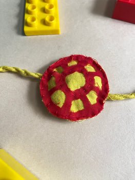 Buy Ironman Patchwork Rakhi- Kids | Shop Verified Sustainable Products on Brown Living
