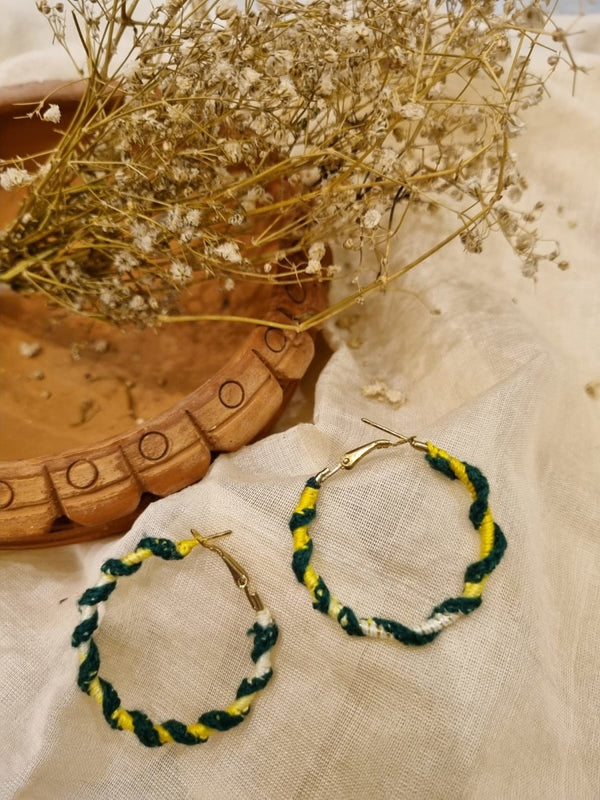 Buy Itya Crochet Earrings | Handwoven earrings | Shop Verified Sustainable Womens Earrings on Brown Living™