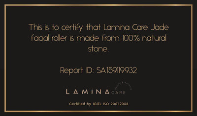 Jade Aventurine Gua Sha – Massager on Brown Living™. SKU: Lamina - 10. Img 4.