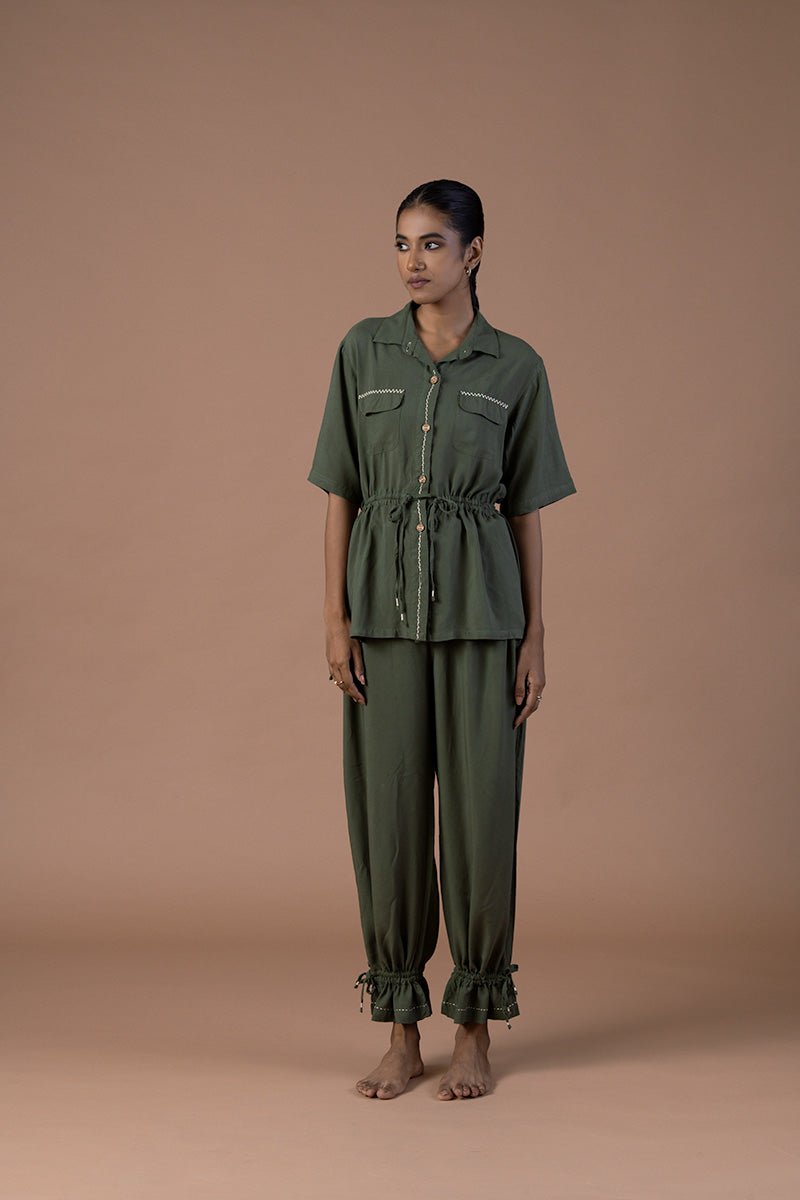 Buy Jaitooni Rayon Co-Ord Set | Shop Verified Sustainable Products on Brown Living