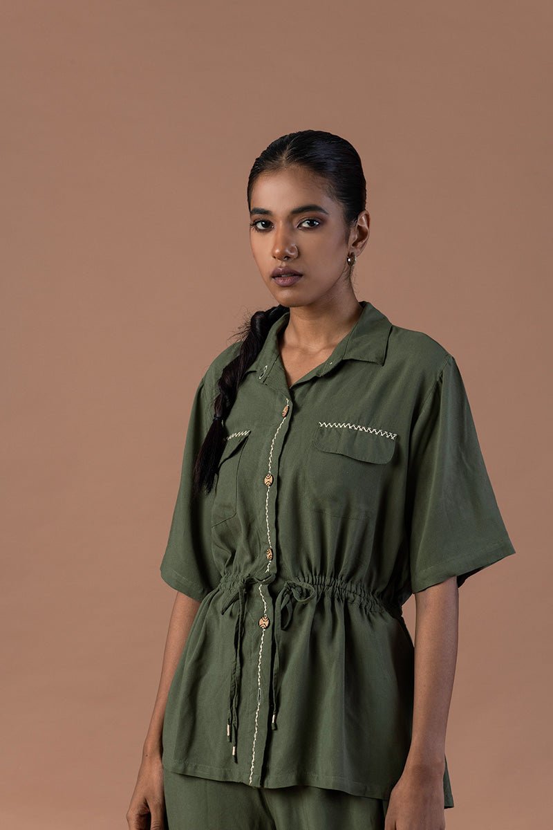 Buy Jaitooni Rayon Co-Ord Set | Shop Verified Sustainable Products on Brown Living