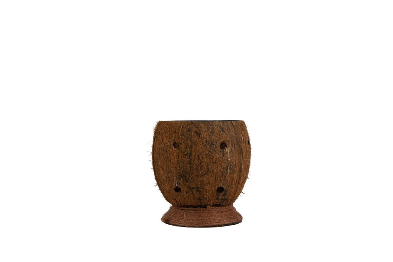 Buy JALAJA coconut votive holder | Shop Verified Sustainable Lamps & Lighting on Brown Living™