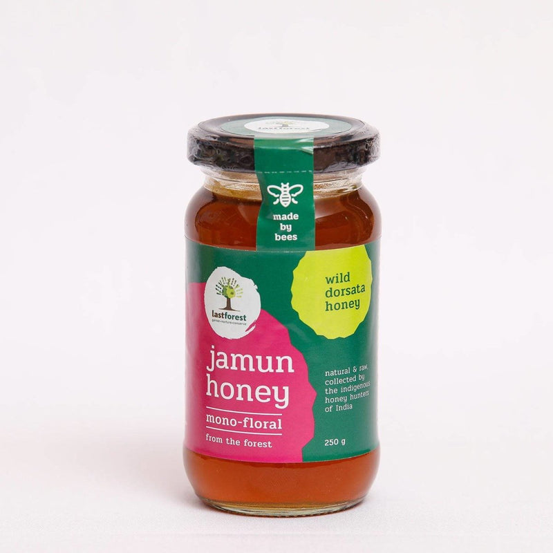 Buy Jamun Wild Honey - 250gms | Shop Verified Sustainable Honey & Syrups on Brown Living™