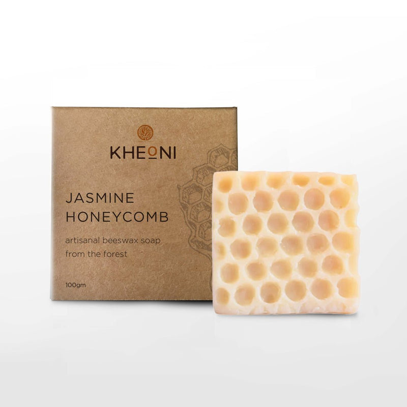 Jasmine Honeycomb Beeswax Soap | Verified Sustainable Body Soap on Brown Living™