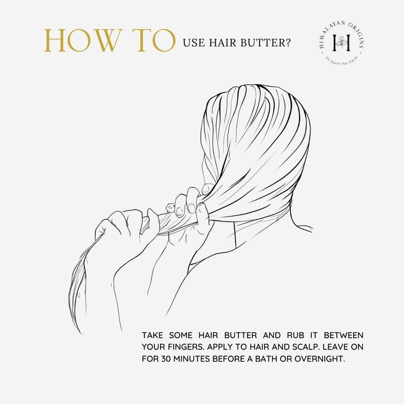Buy Jatamansi and Bhringraj Hair Butter | Shop Verified Sustainable Hair Mask on Brown Living™