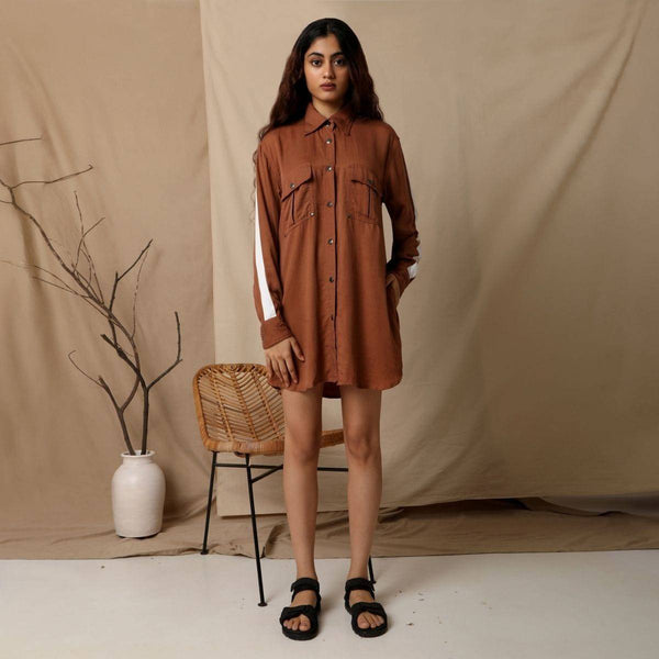 Buy Joshua Shirt Dress | Shop Verified Sustainable Products on Brown Living