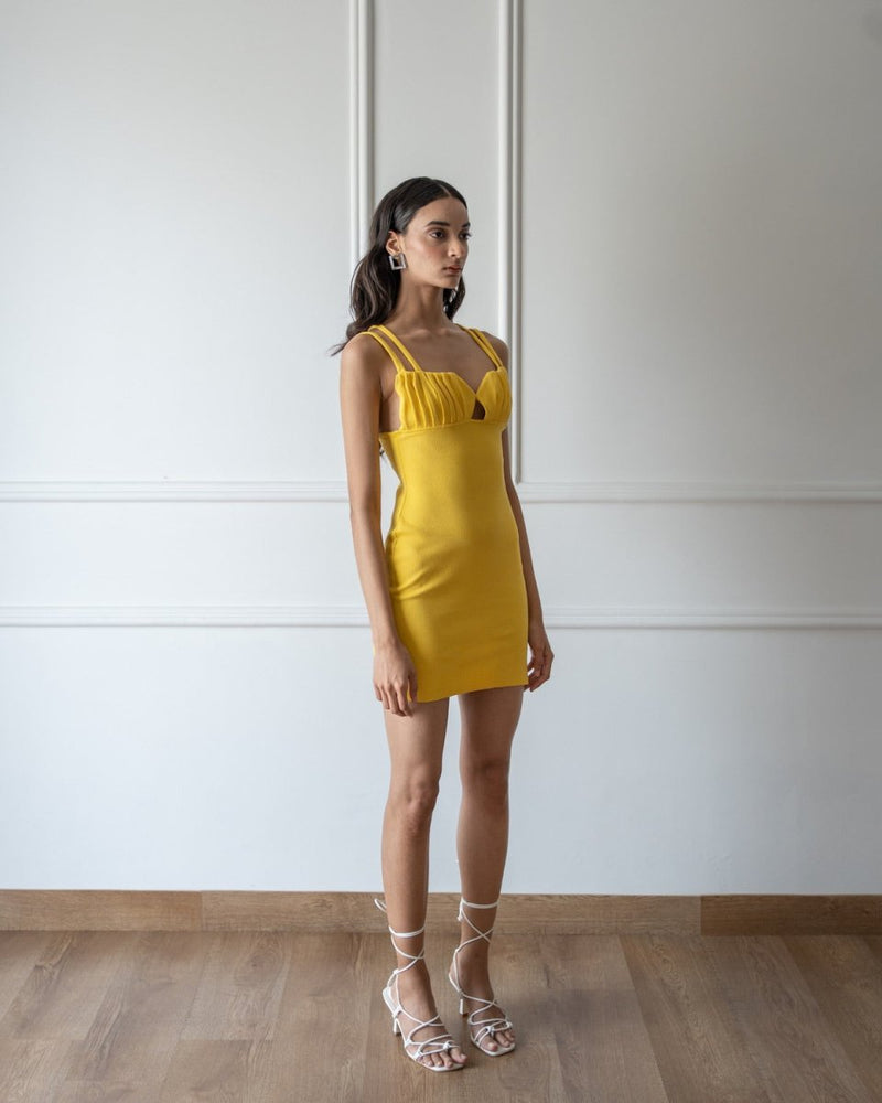 Buy Julia Dress - Yellow | Shop Verified Sustainable Products on Brown Living