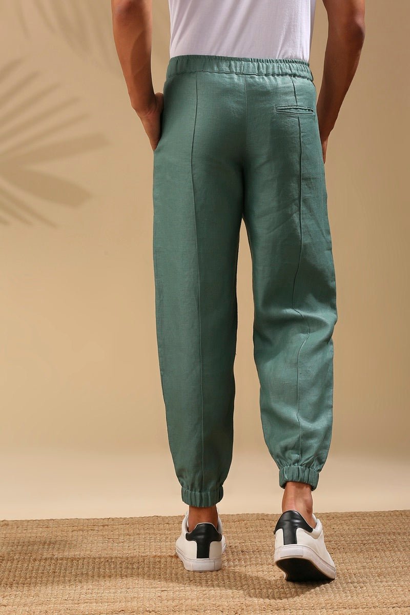 Buy Juniper Joggers - Deep Green | Shop Verified Sustainable Mens Pants on Brown Living™
