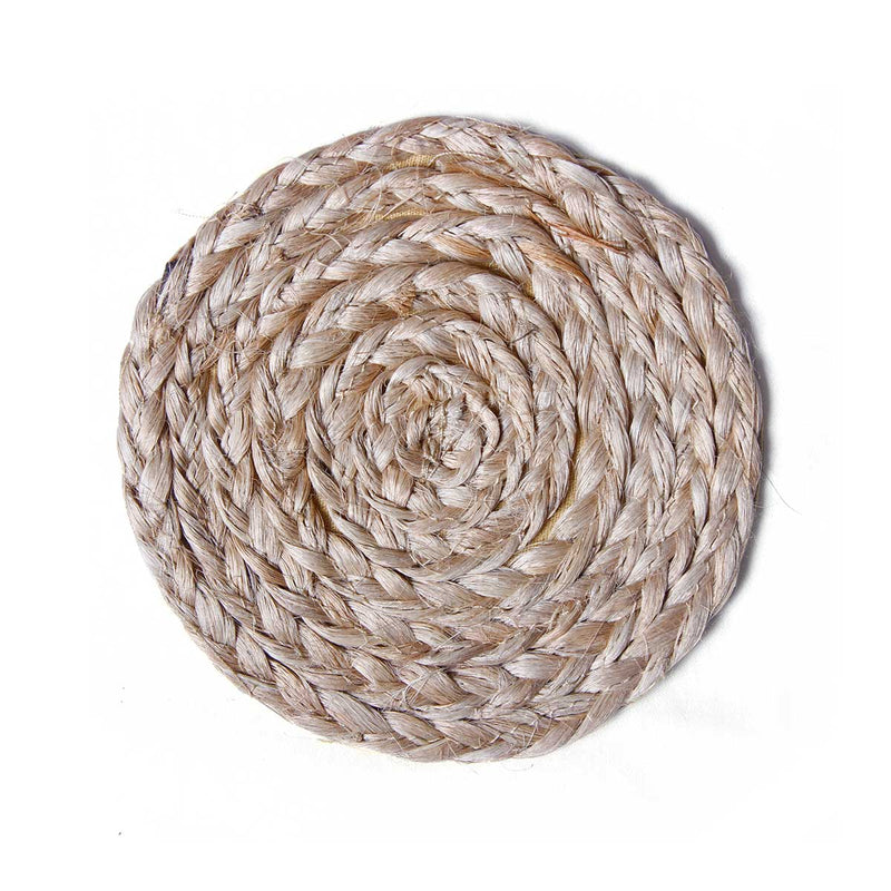Buy Jute Coaster | Made with 100% Jute | Set of 4 | Shop Verified Sustainable Products on Brown Living