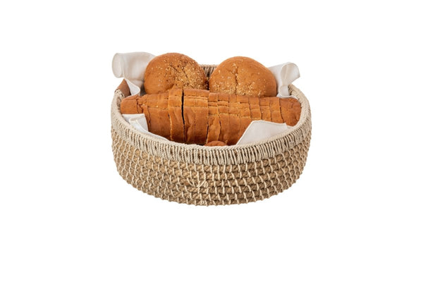 Buy Jute Designer Baskets | Storage/Shelves Baskets | Storage organizer - Small | Shop Verified Sustainable Products on Brown Living