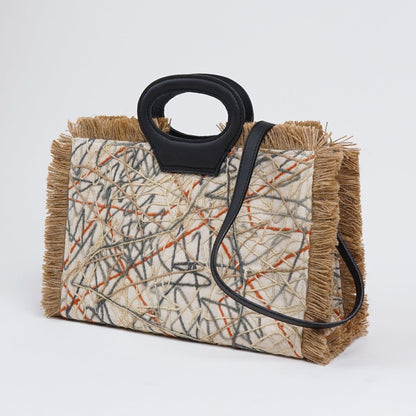 Jute Weave Shopper Bag | Verified Sustainable by Brown Living™