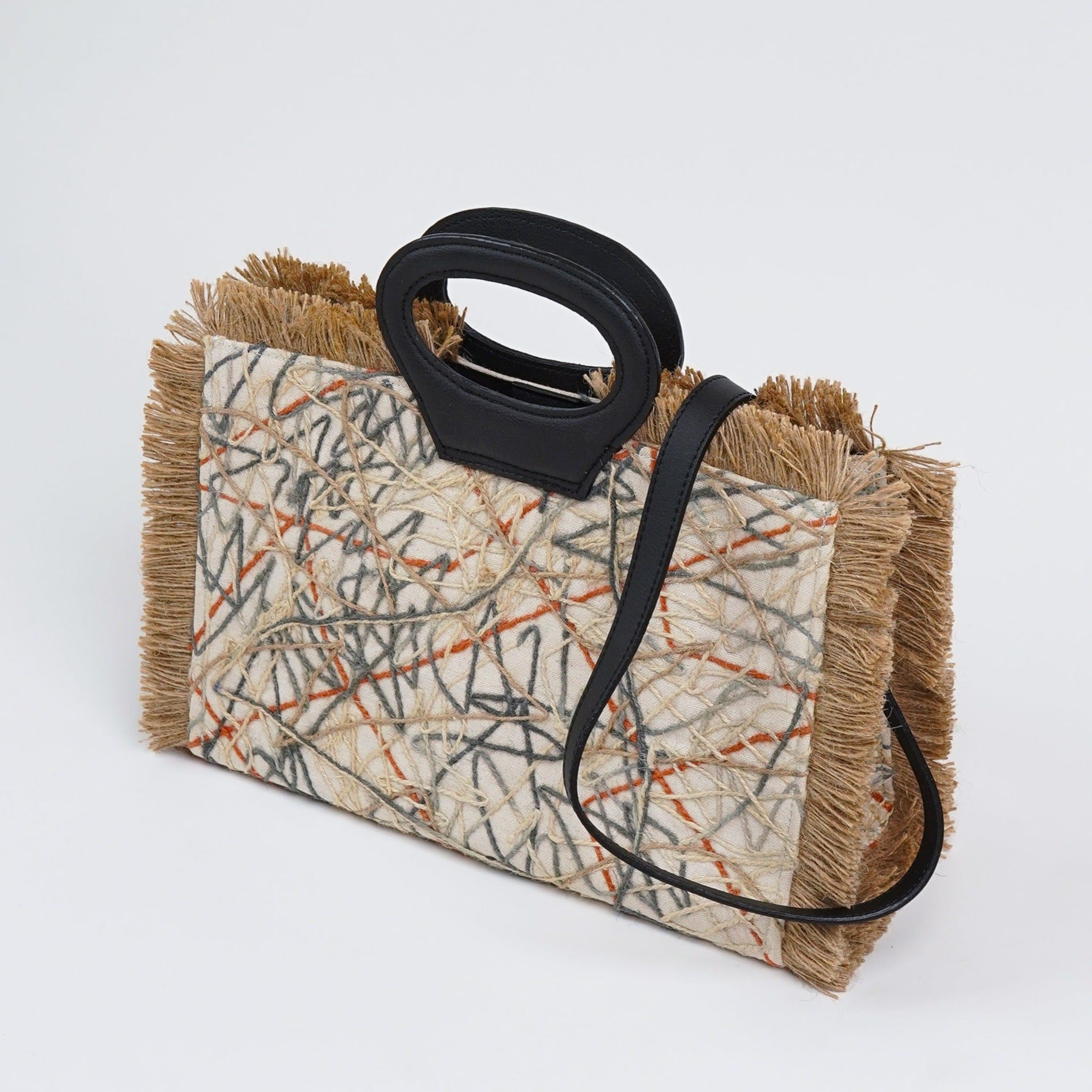 Jute Weave Shopper Bag | Verified Sustainable by Brown Living™