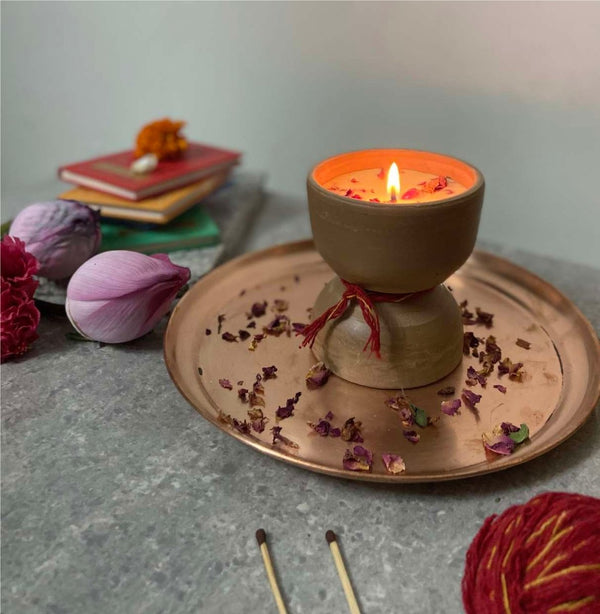 Buy Jyot Gheebatti | Burning Time >24Hours | 2 Fragrances | Shop Verified Sustainable Candles & Fragrances on Brown Living™
