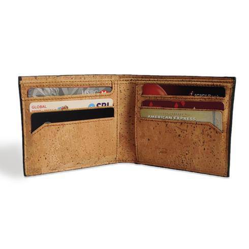 Buy Kakapo Cork Wallet - Unique Unisex Slim Wallet for Men and Women - Green | Shop Verified Sustainable Wallet on Brown Living™