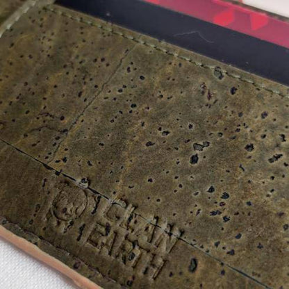 Kakapo Cork Wallet - Unique Unisex Slim Wallet for Men and Women - Tan | Verified Sustainable by Brown Living™