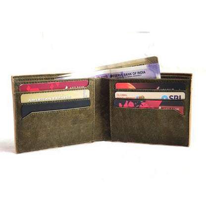 Kakapo Cork Wallet - Unique Unisex Slim Wallet for Men and Women - Tan | Verified Sustainable by Brown Living™