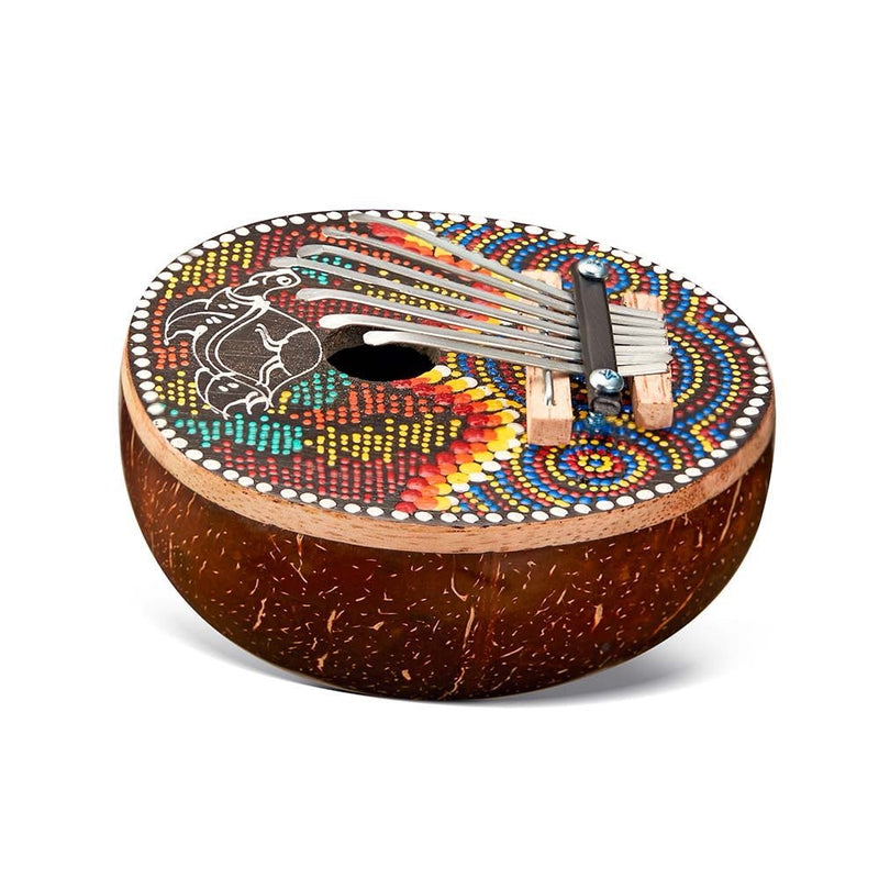 Buy Kalimba 7 keys- Tortoise | Shop Verified Sustainable Products on Brown Living
