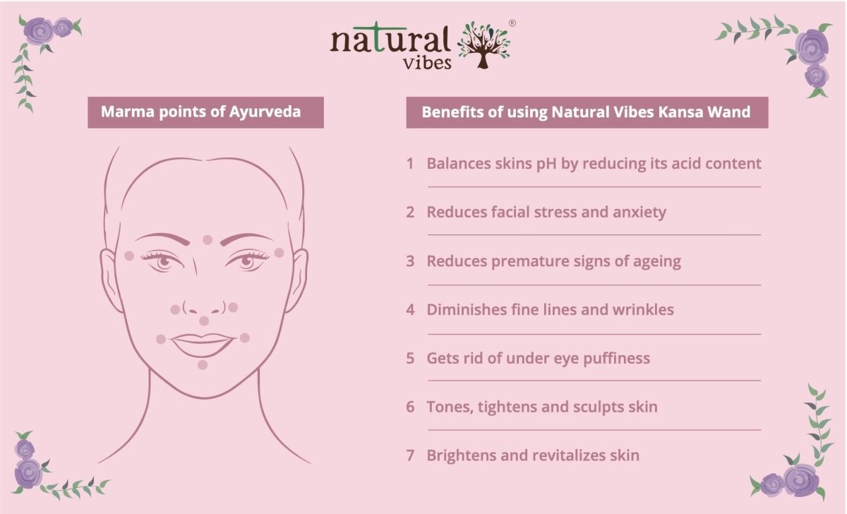 Kansa Face Massage Wand with FREE Gold Beauty Elixir Oil – Massager by Natural Vibes available on Brown Living™. . SKU: 063 - 11070 - NV_Kansa_Wand_oil. Img 7.