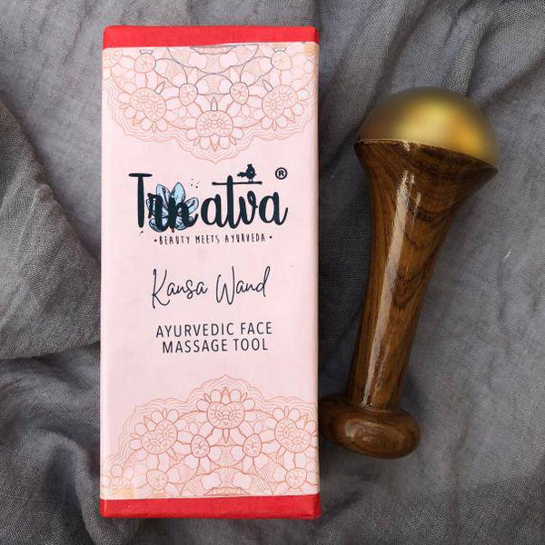 Buy Kansa Wand - Ayurvedic Face Massage Tool | Shop Verified Sustainable Products on Brown Living
